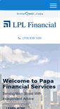 Mobile Screenshot of papafinancialservices.com